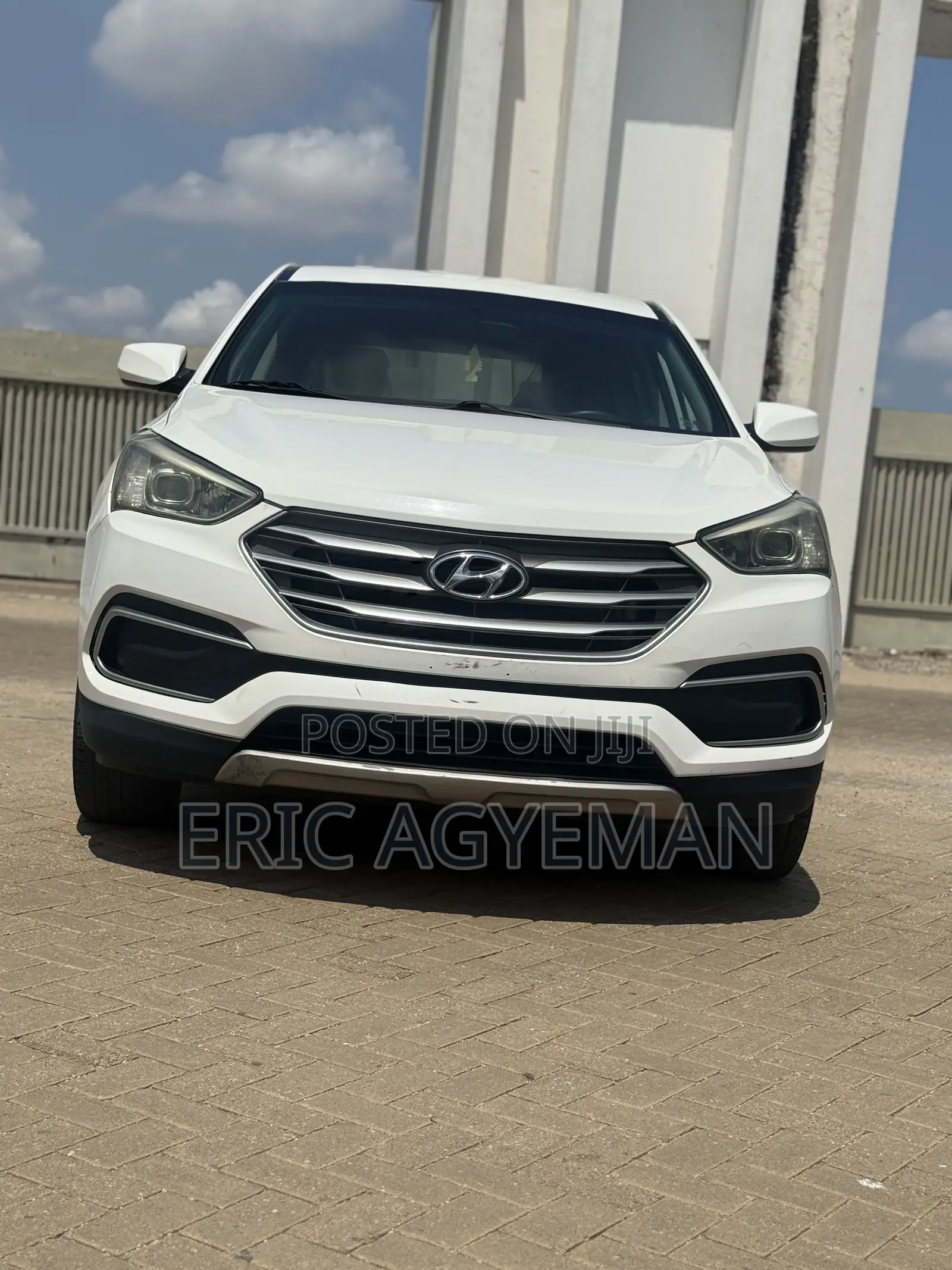 Hyundai Santa Fe 2018 White