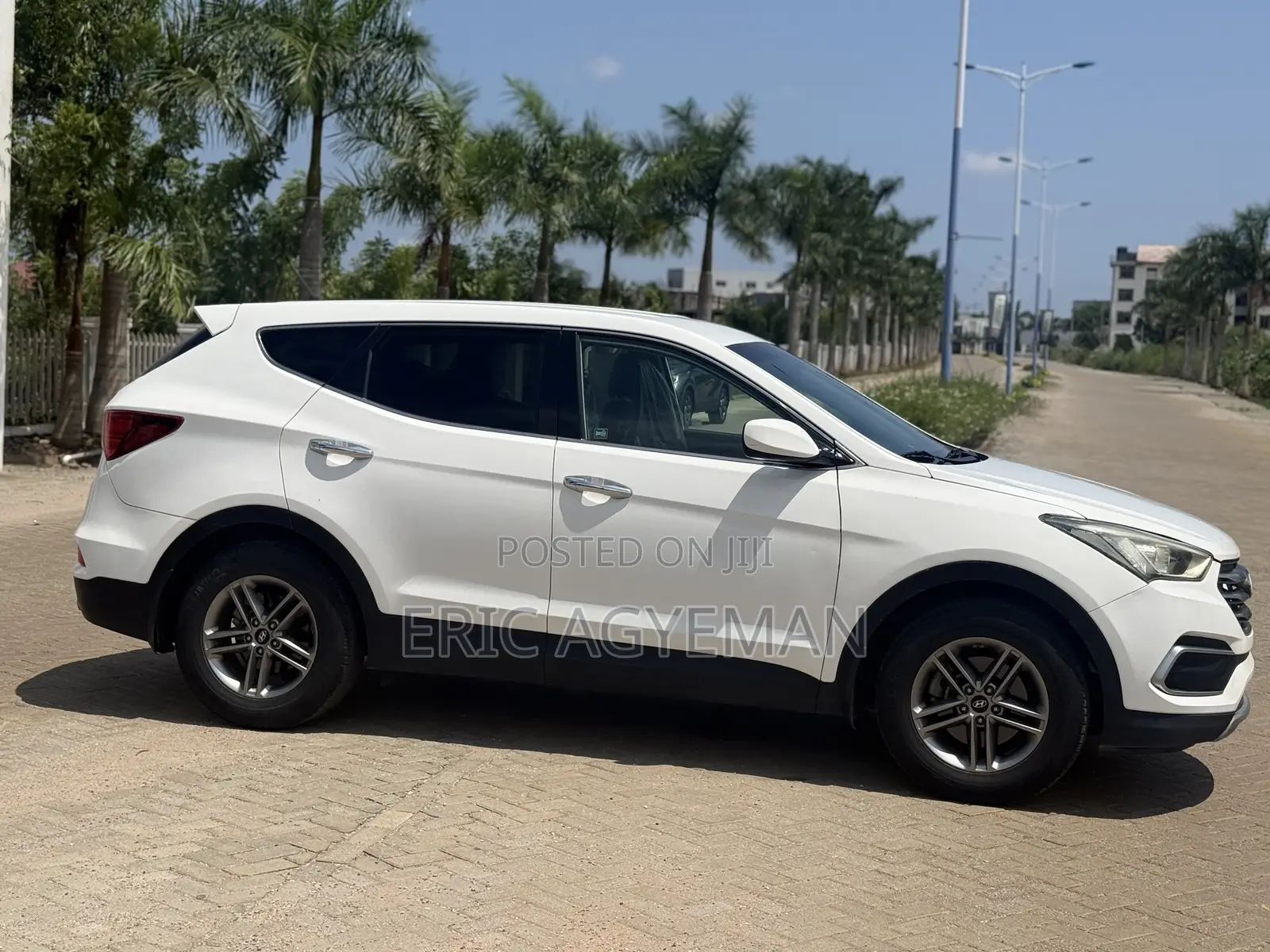 Hyundai Santa Fe 2018 White