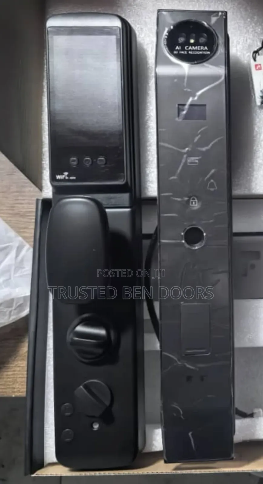 Tuya Wifi App Biometric Wireless Biometric Smart Door Lock