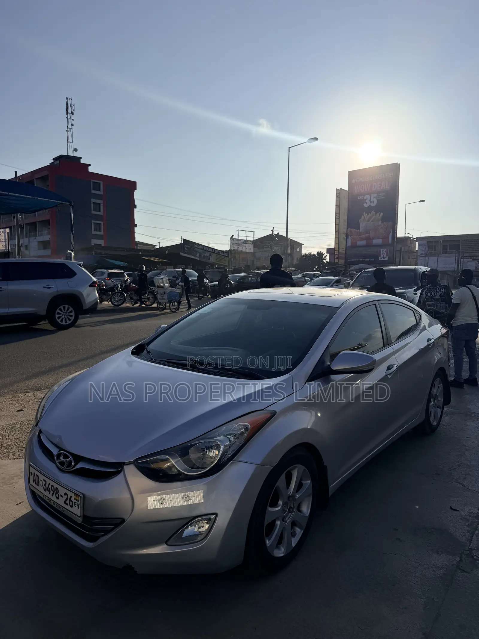 Hyundai Elantra Limited 2012 Silver