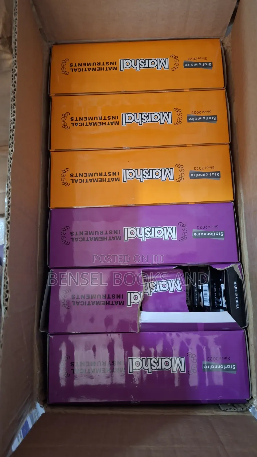 144pcs  Marshall Coloured Mathset