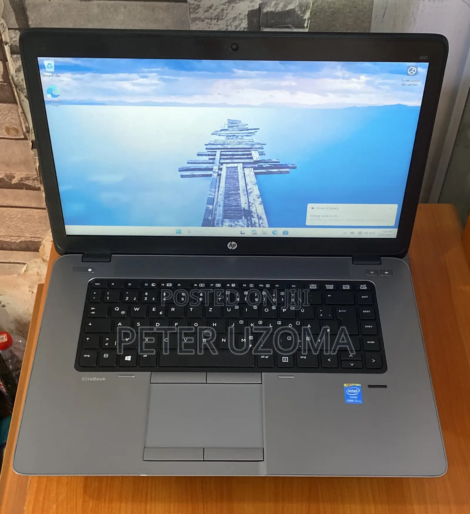 Laptop HP EliteBook 850 8GB Intel Core i7 SSD 256GB