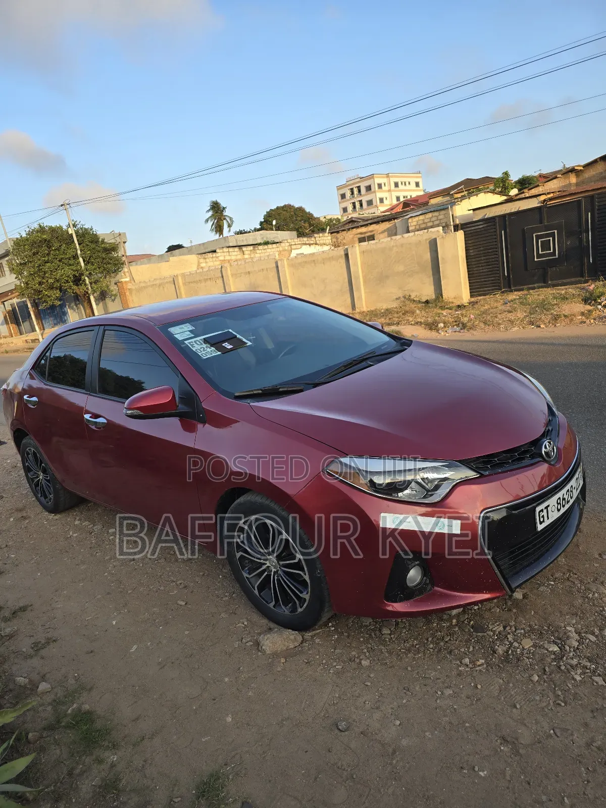 Toyota Corolla S Plus 4dr Sedan (1.8L 4cyl 6M) 2015 Red