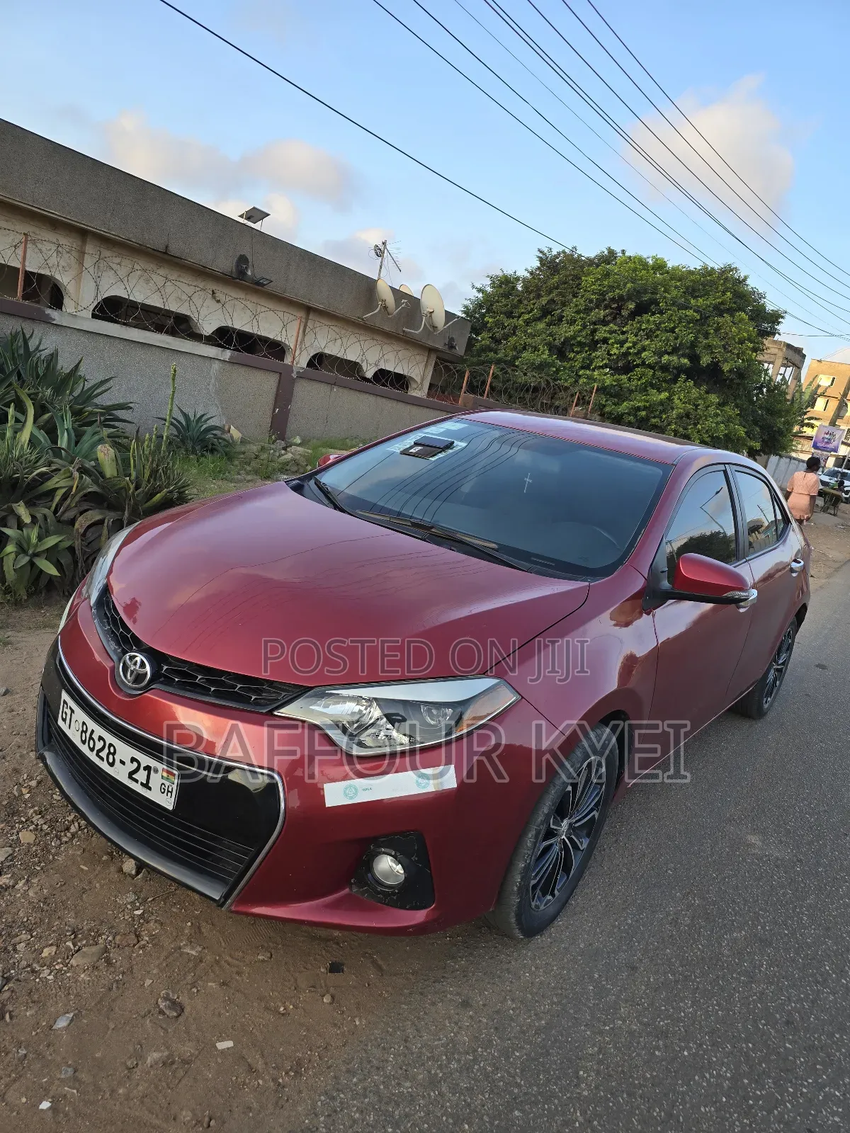 Toyota Corolla S Plus 4dr Sedan (1.8L 4cyl 6M) 2015 Red
