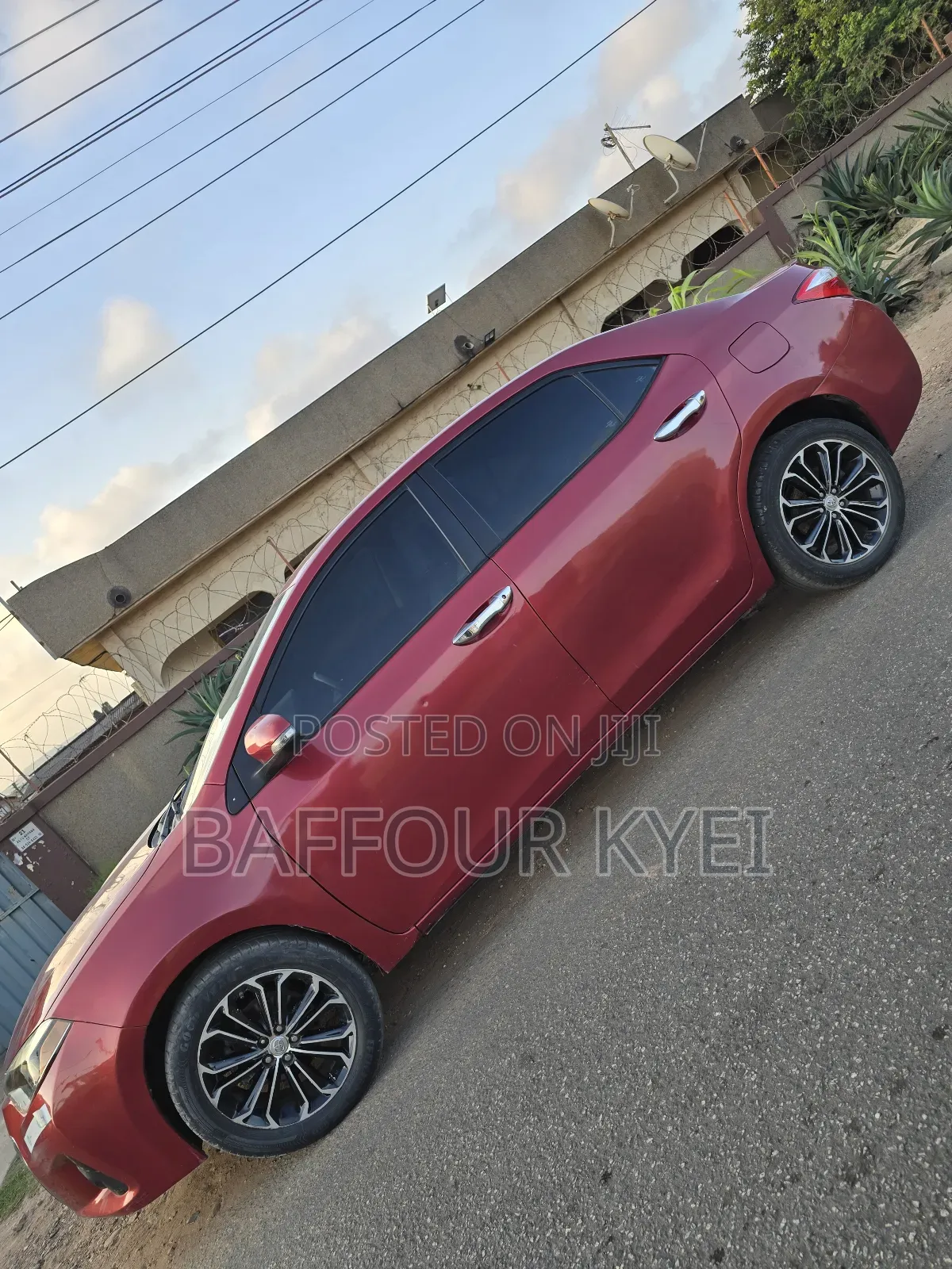 Toyota Corolla S Plus 4dr Sedan (1.8L 4cyl 6M) 2015 Red