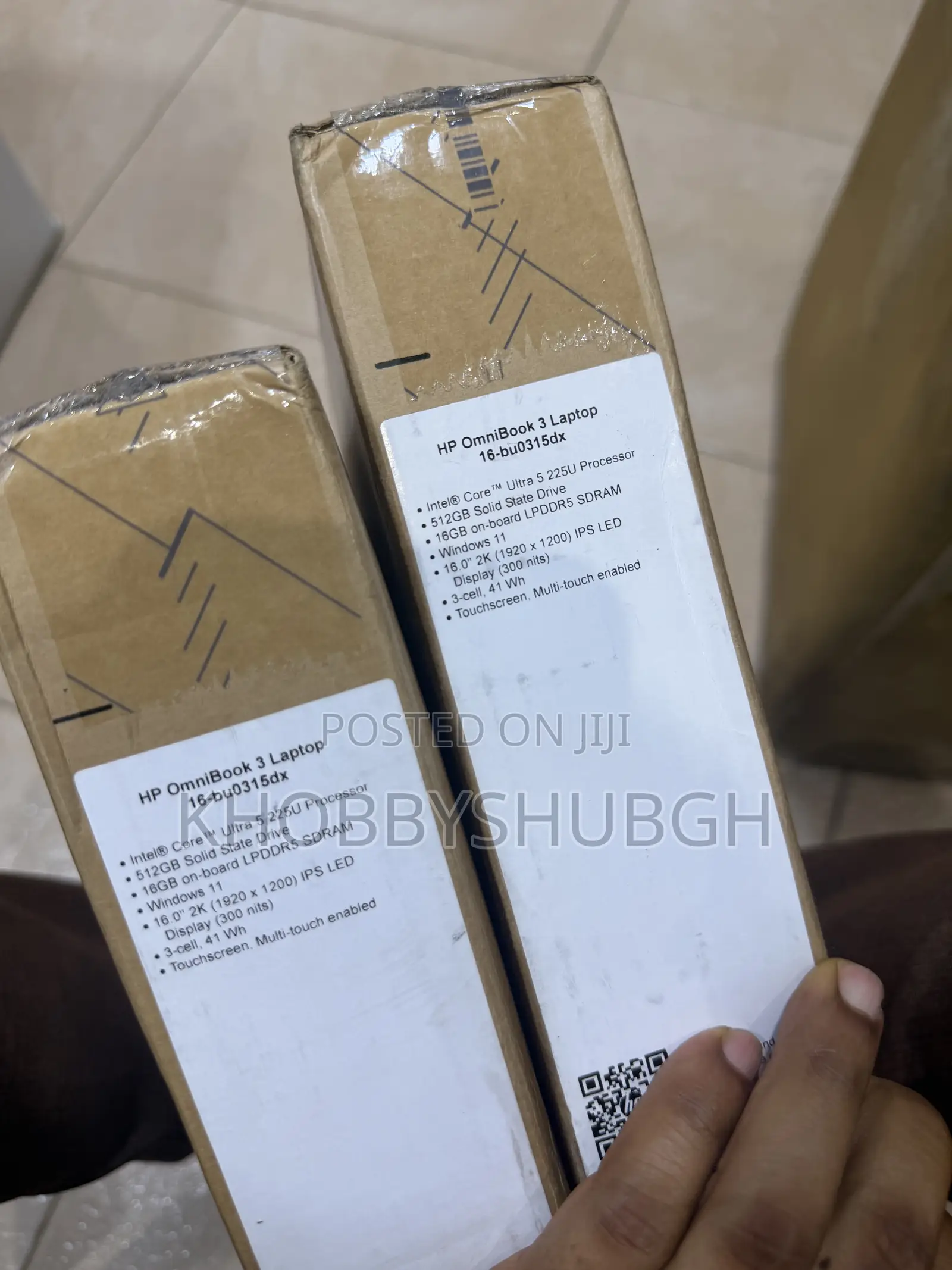 New Laptop HP 16GB Intel Core Ultra 5 SSD 512GB