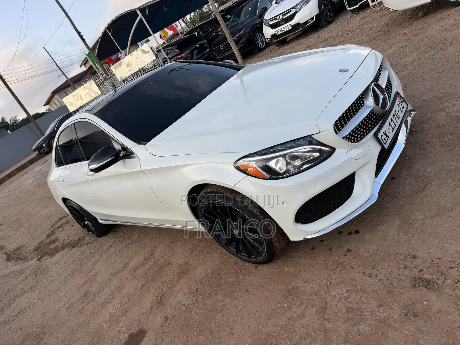 Mercedes-Benz C300 Sport 4Matic Sedan AWD (2.0L 4cyll 7A) 2016 White