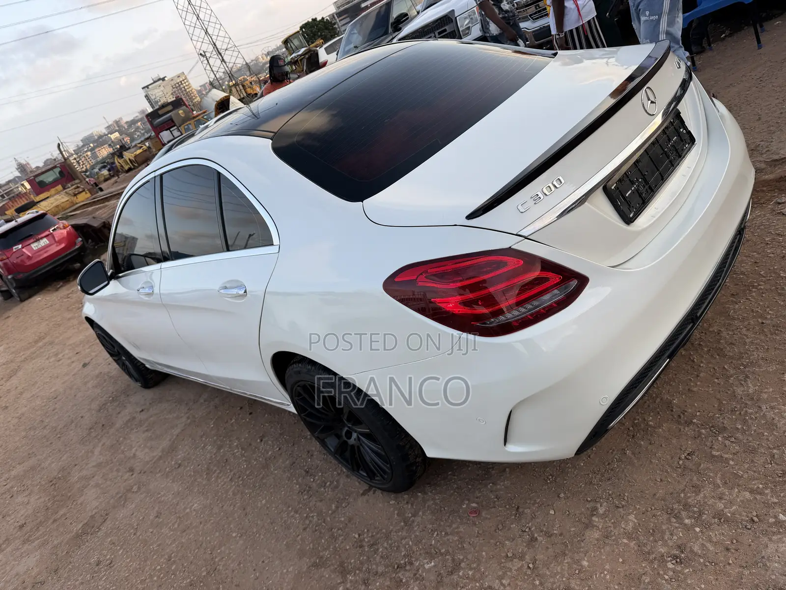 Mercedes-Benz C300 Sport 4Matic Sedan AWD (2.0L 4cyll 7A) 2016 White