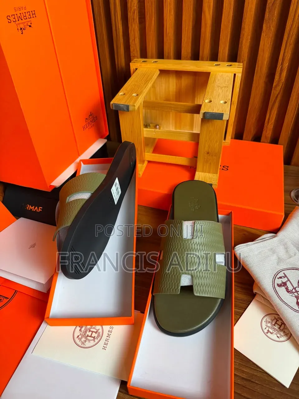 Hermes High Quality Slippers