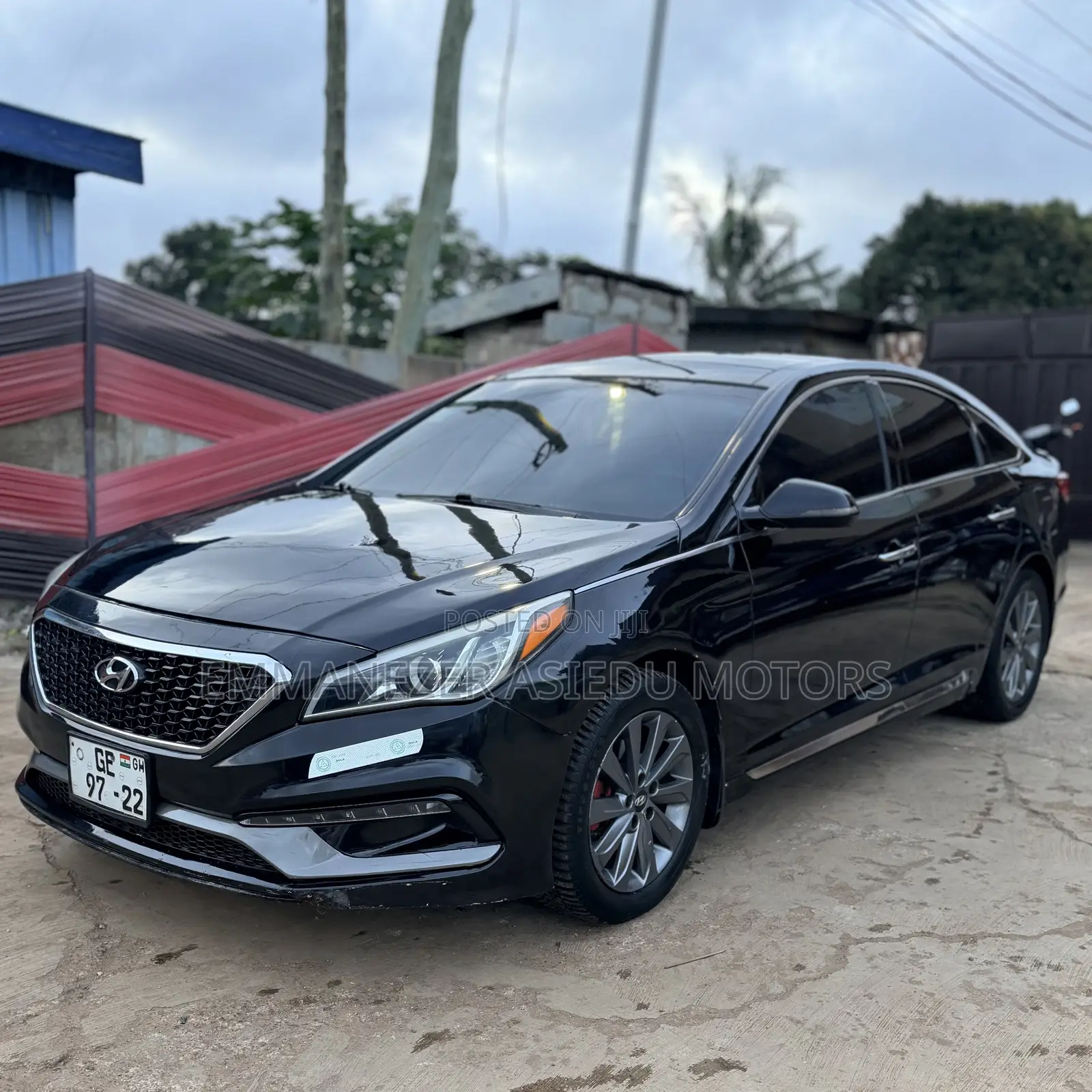 Hyundai Sonata Sport 2.0T Sedan FWD (2.0L 4cyl 6A) 2016 Black