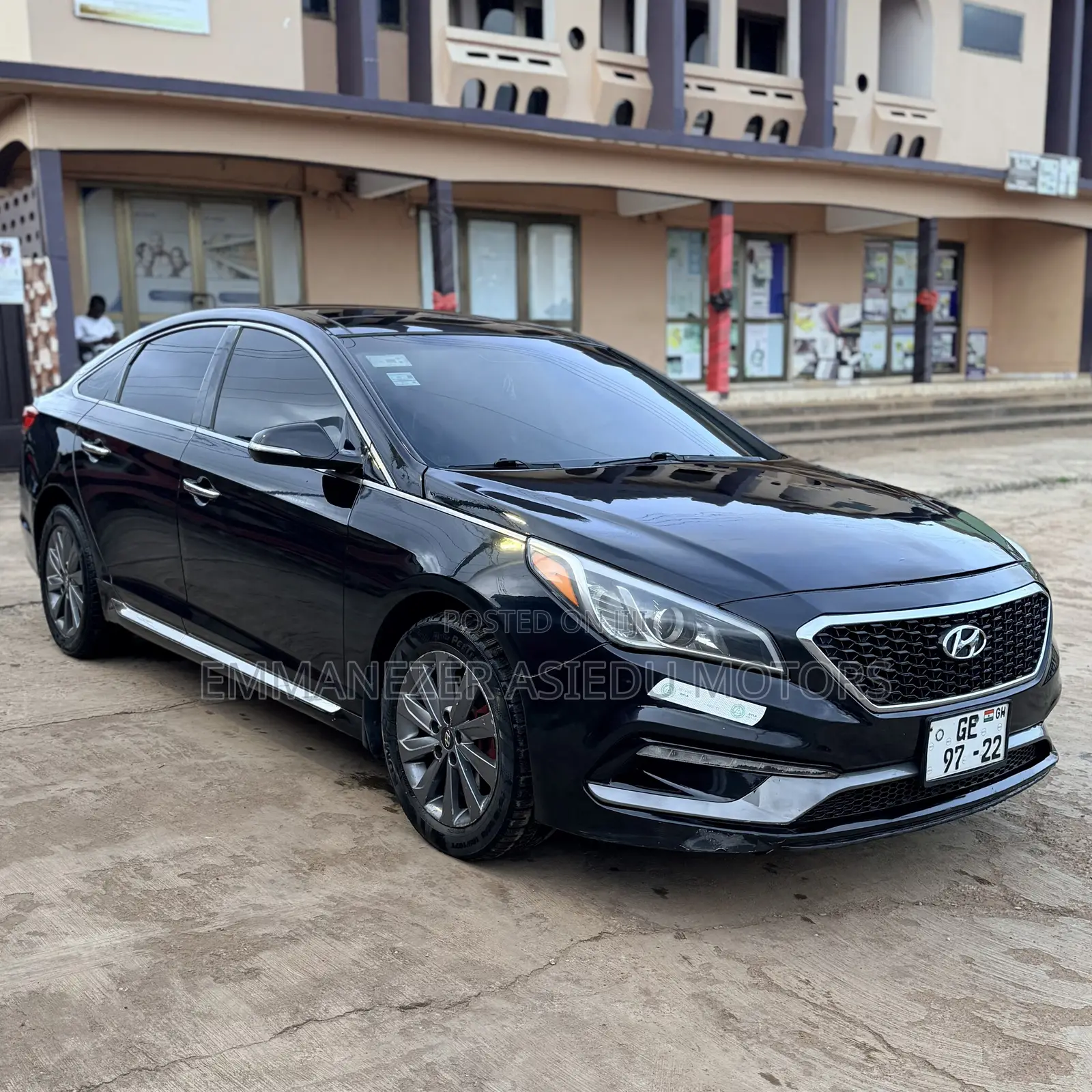 Hyundai Sonata Sport 2.0T Sedan FWD (2.0L 4cyl 6A) 2016 Black