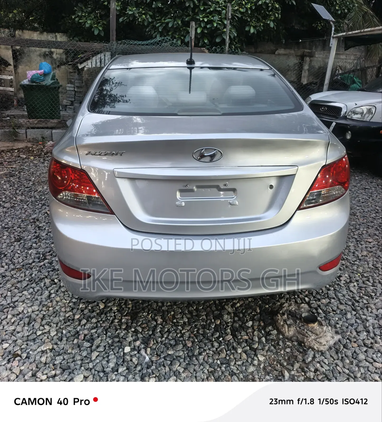 Hyundai Accent 2012 Silver