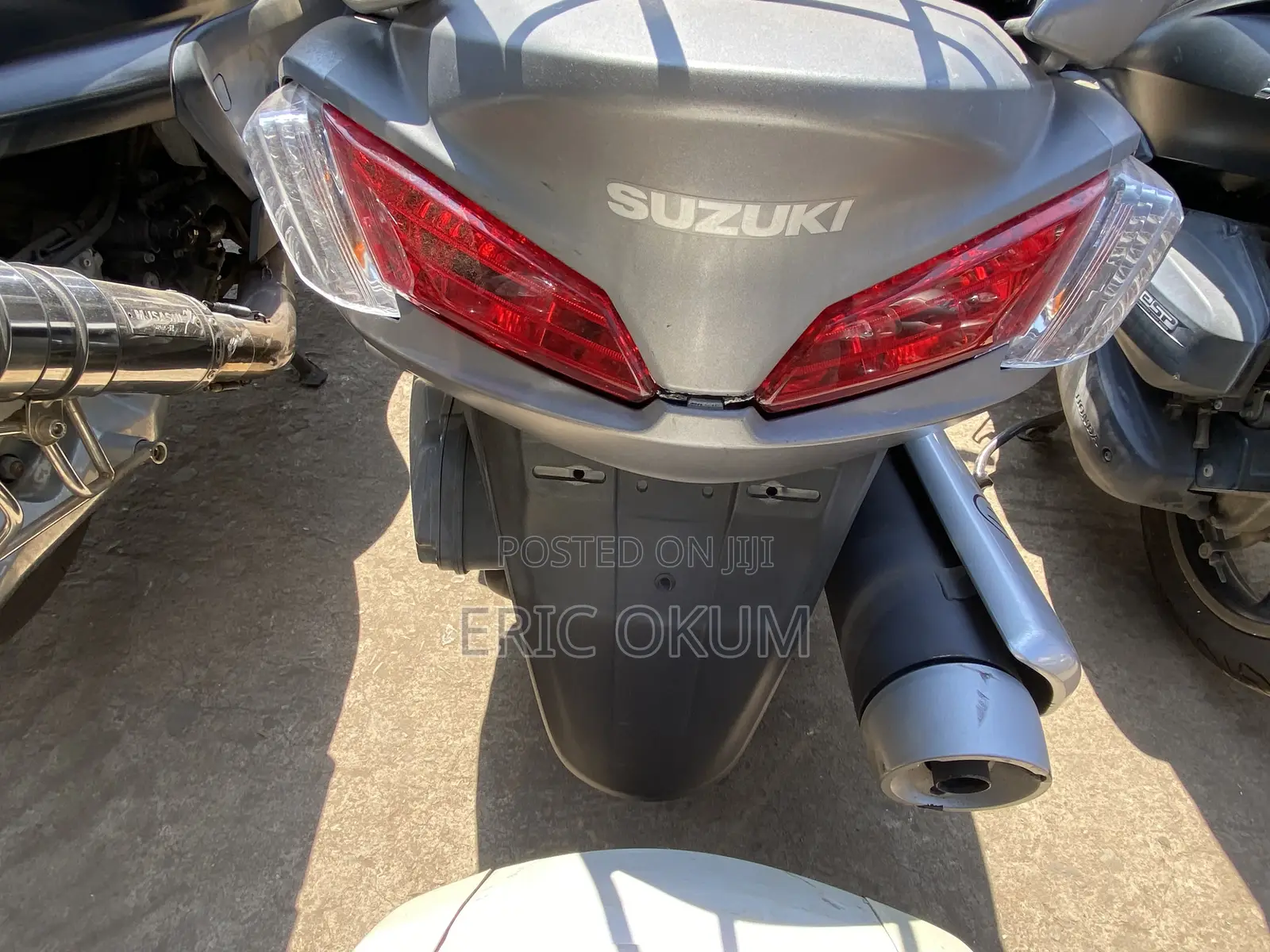 Suzuki Burgman 2018 Silver