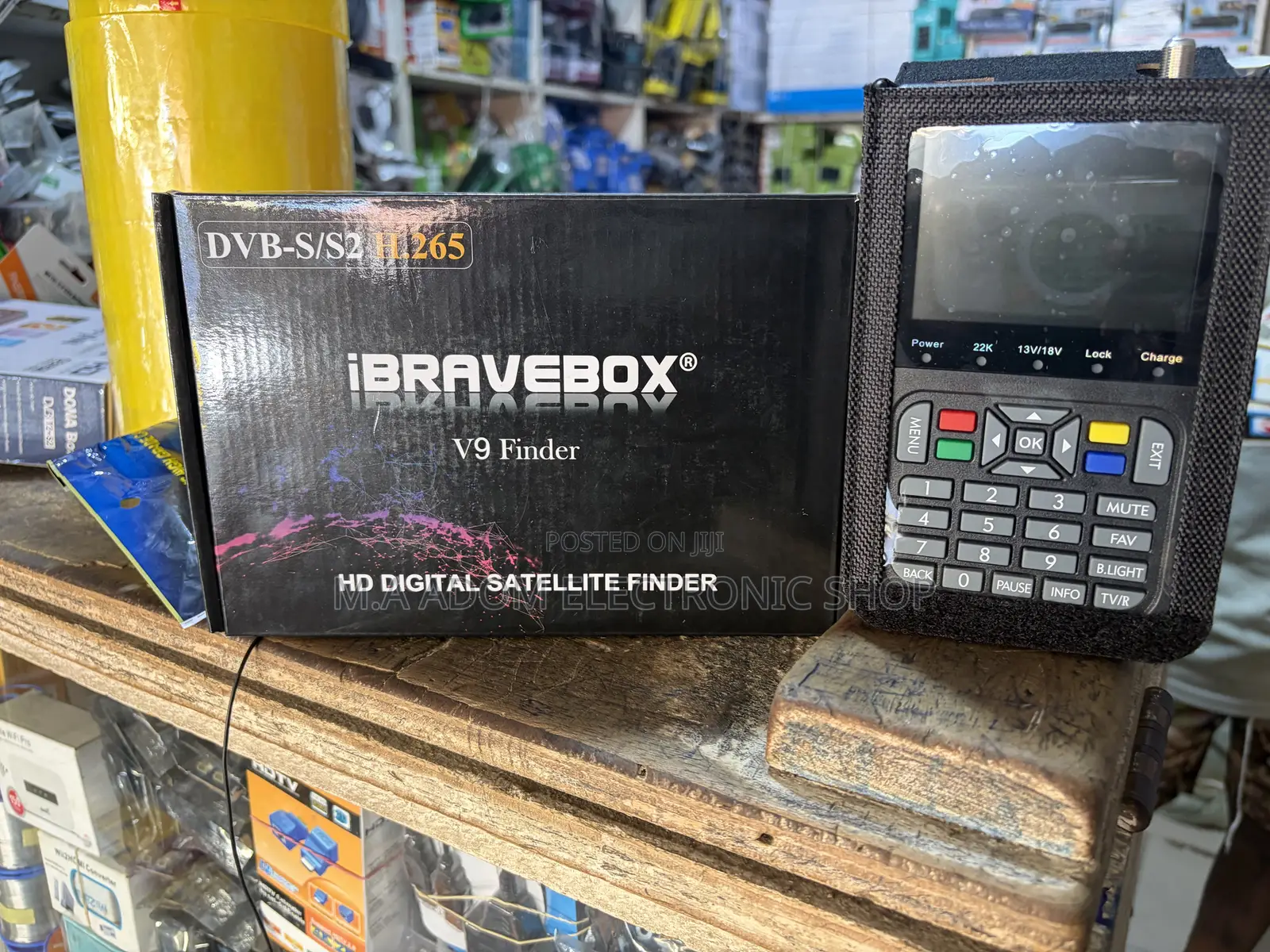 3.5'' Ibraveboox V9 Satellite TV Finder Digital Signal Meter