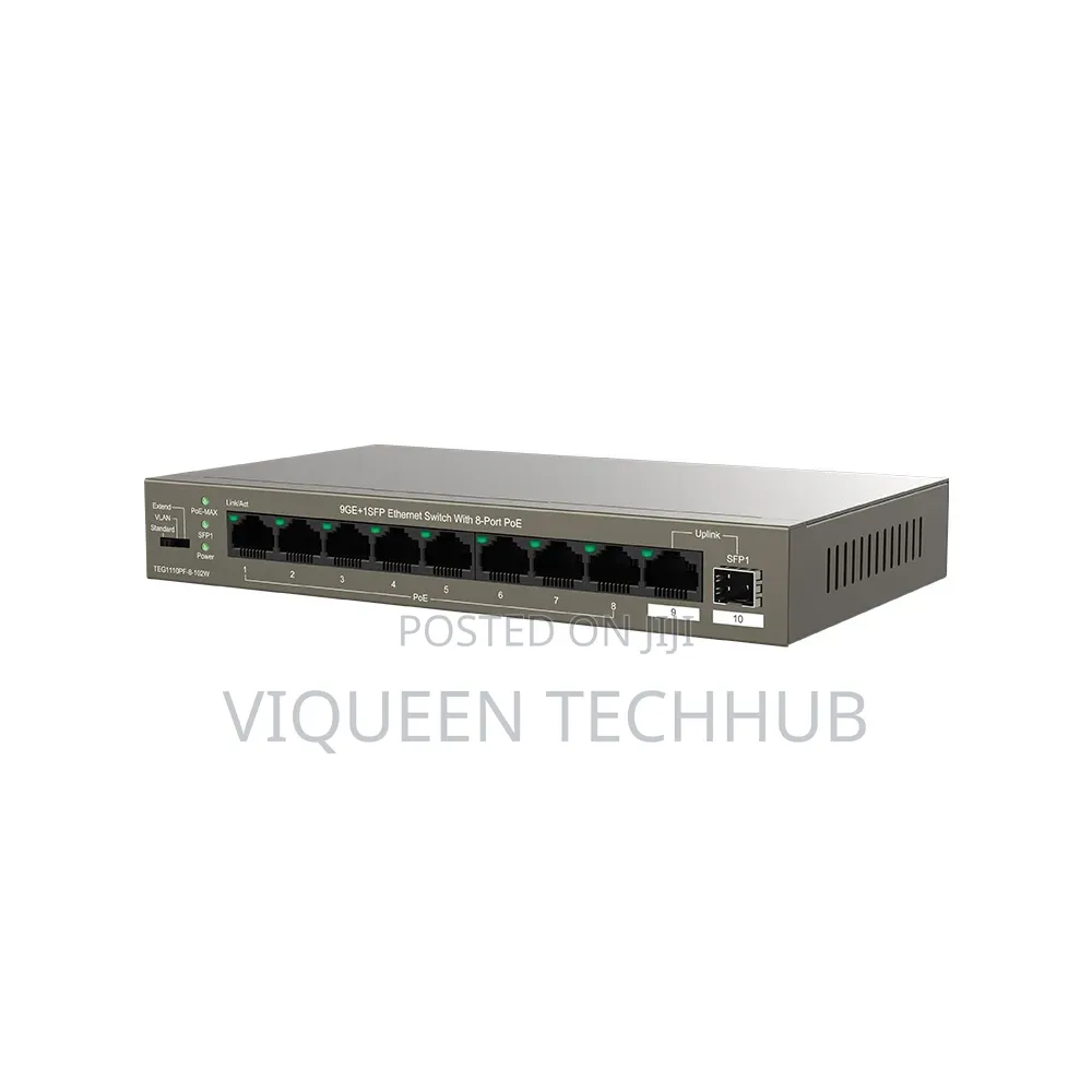 Tenda TEG1110PF - 8- 102W