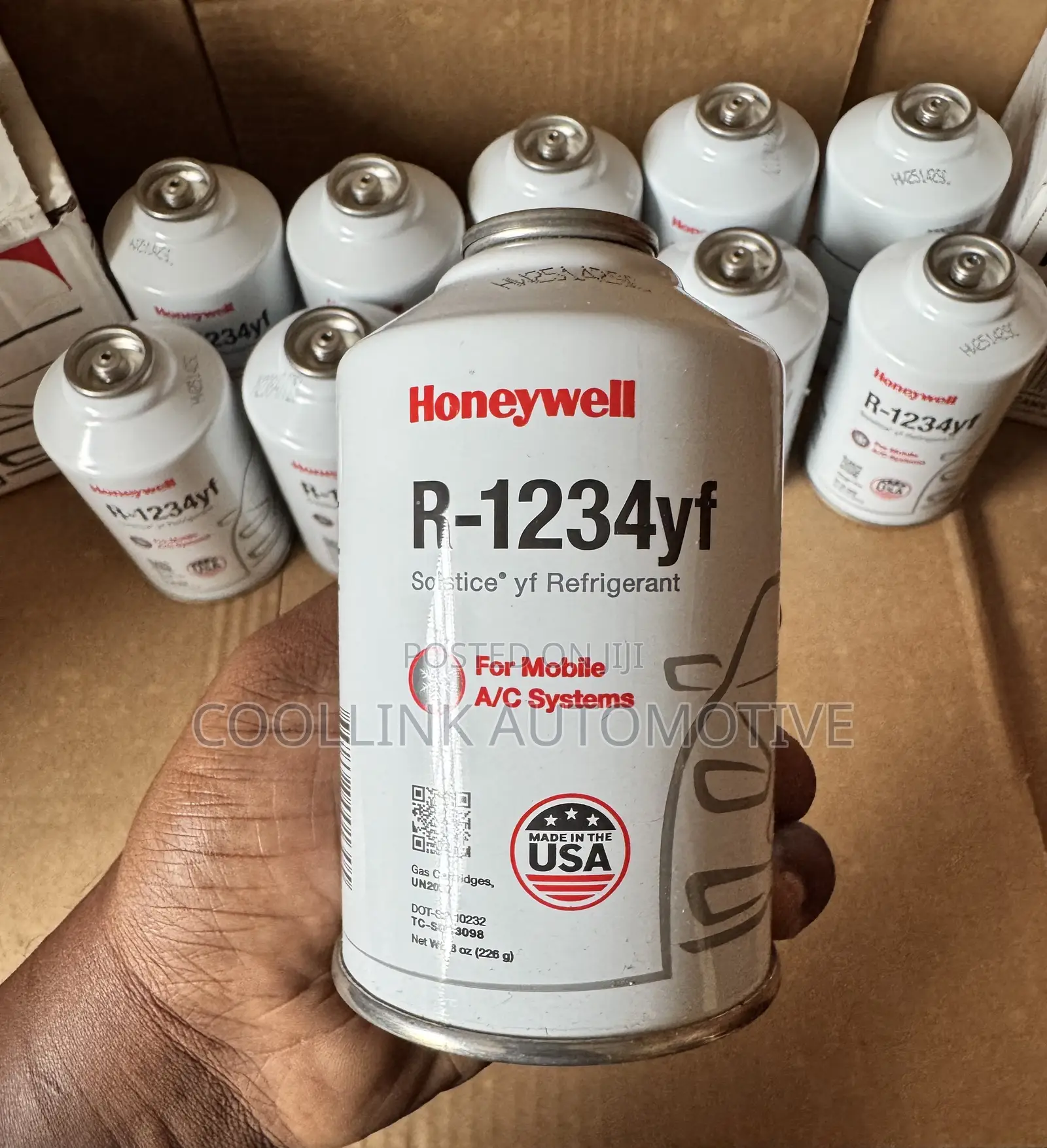Honeywell 1234yf  AC Refrigerant