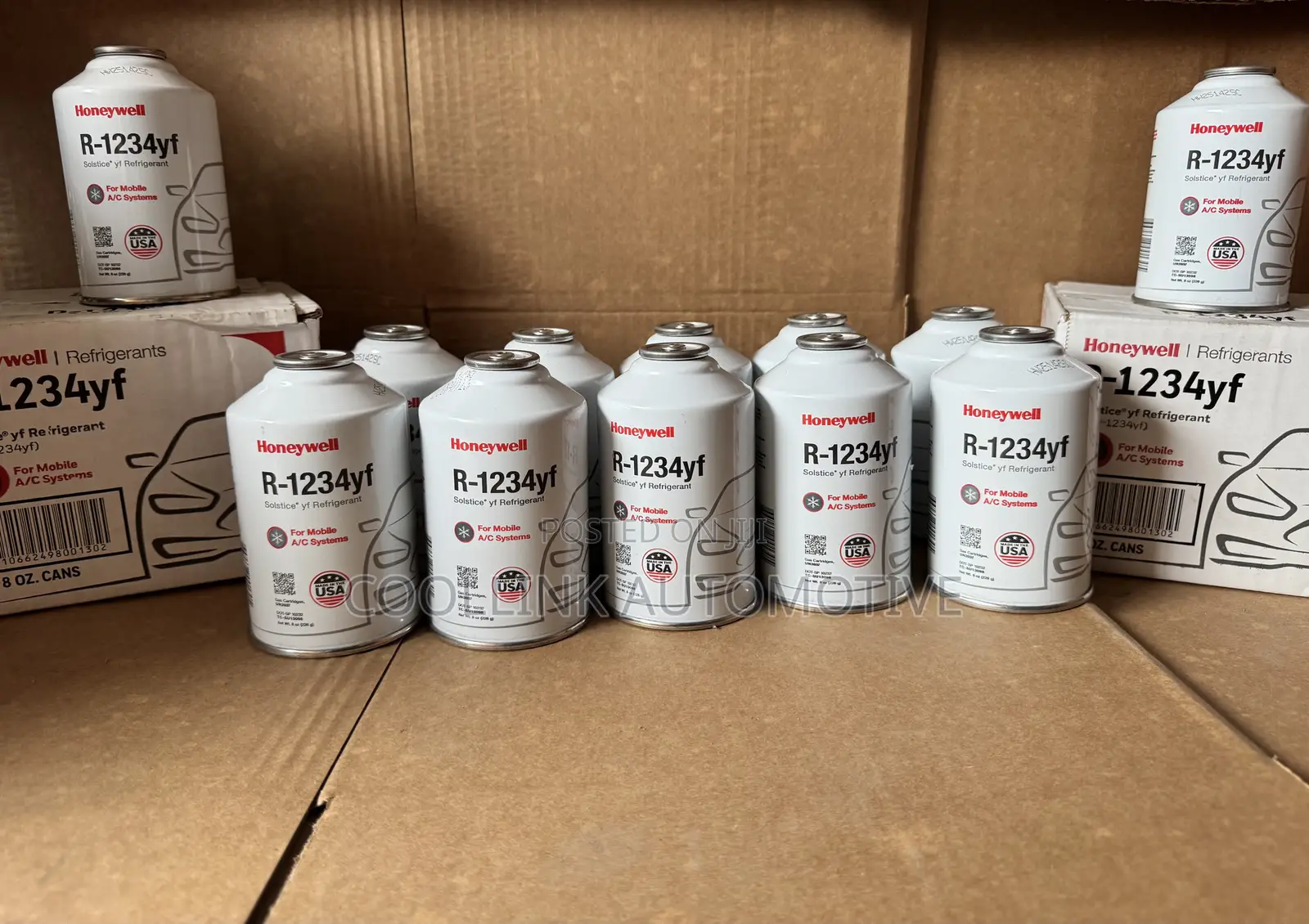Honeywell 1234yf  AC Refrigerant