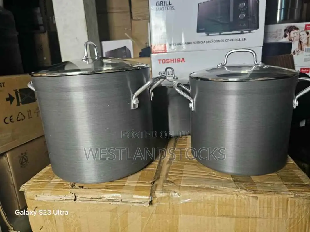 Cook Home-Nonstick-Stockpot-Soup-potHard-Anodized-10-8-6qt