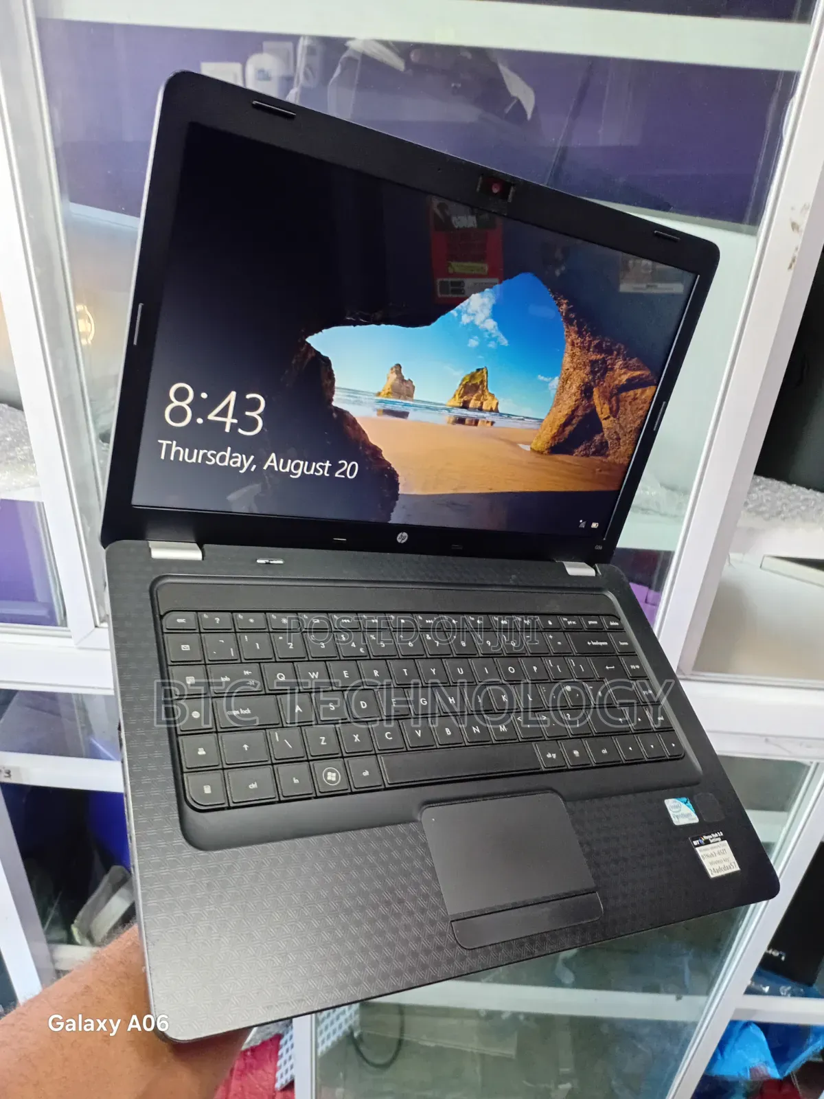 Laptop HP Pavilion G62 8GB Intel Core 2 Duo HDD+SSD 250GB