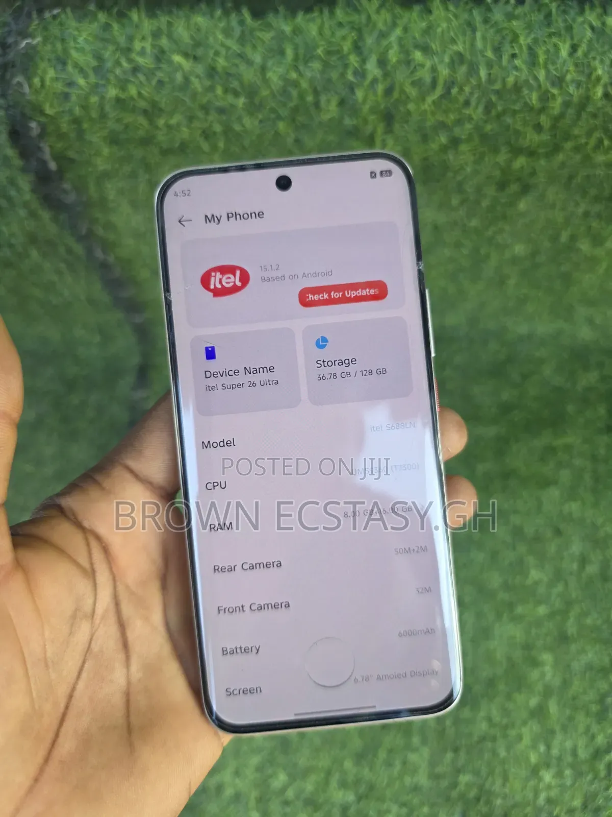 Itel S26 Ultra 128 GB Bronze
