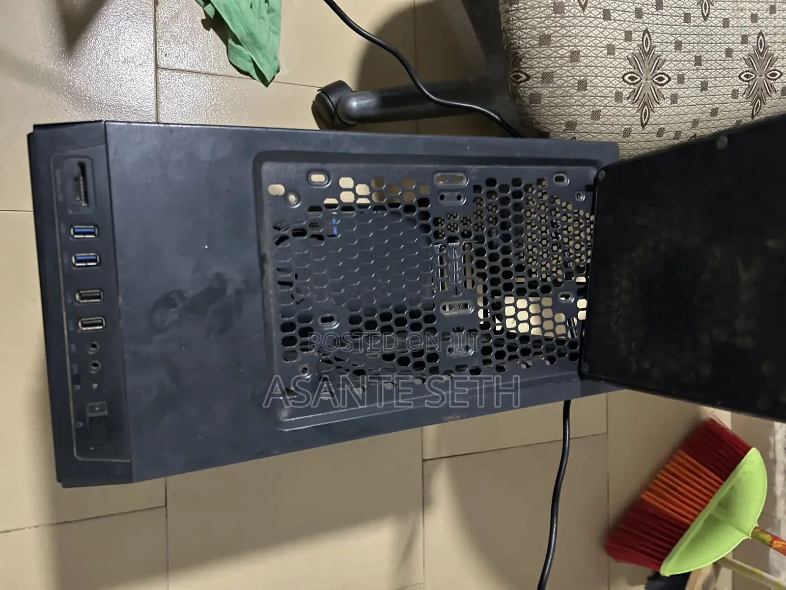 Full Big Atx Gaming Case With No Side Panel for Sale