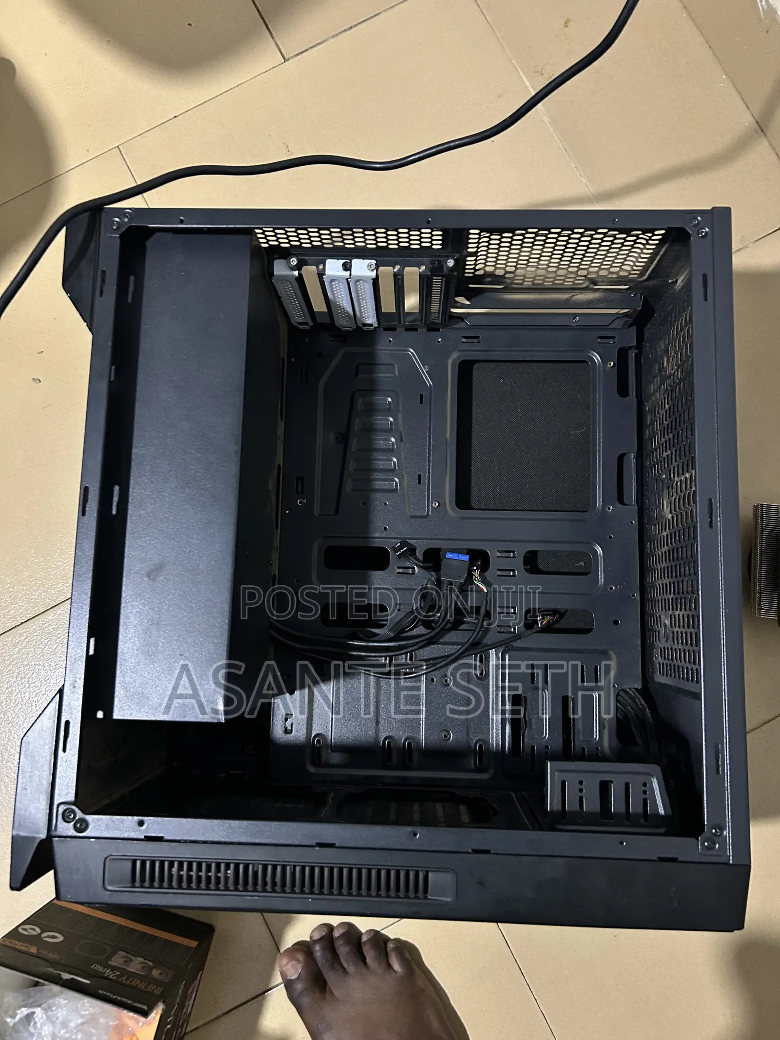 Full Big Atx Gaming Case With No Side Panel for Sale