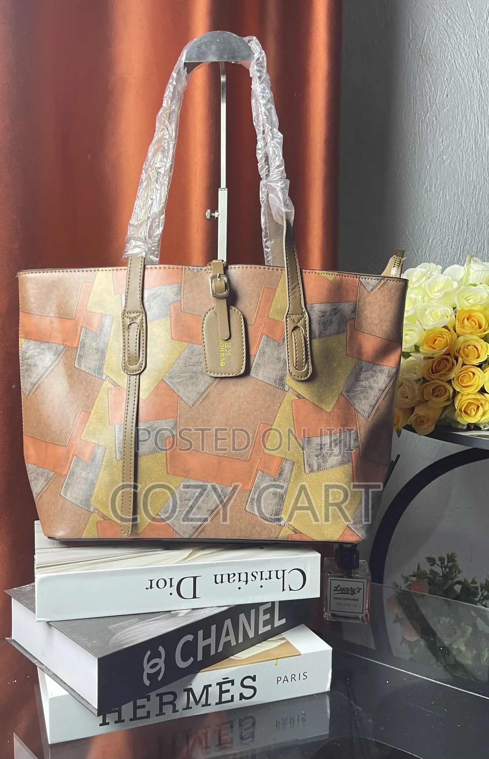 Coorperate Leather Tote Bag