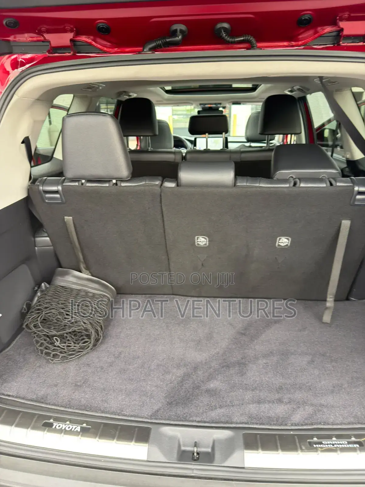 New Toyota Grand Highlander 2026 Red