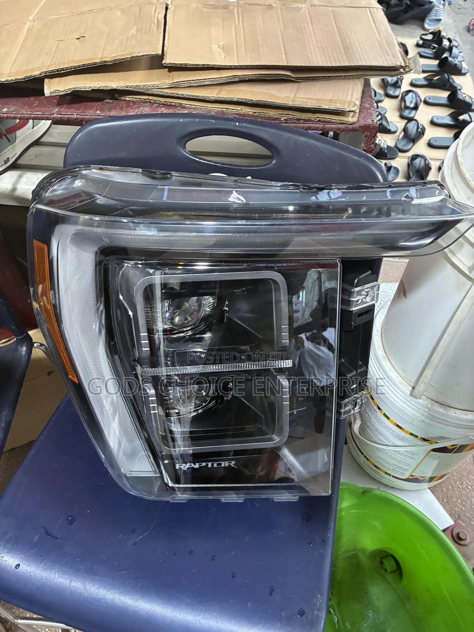 Headlight F150 Raptor 2022-2023-2024 Passenger Side