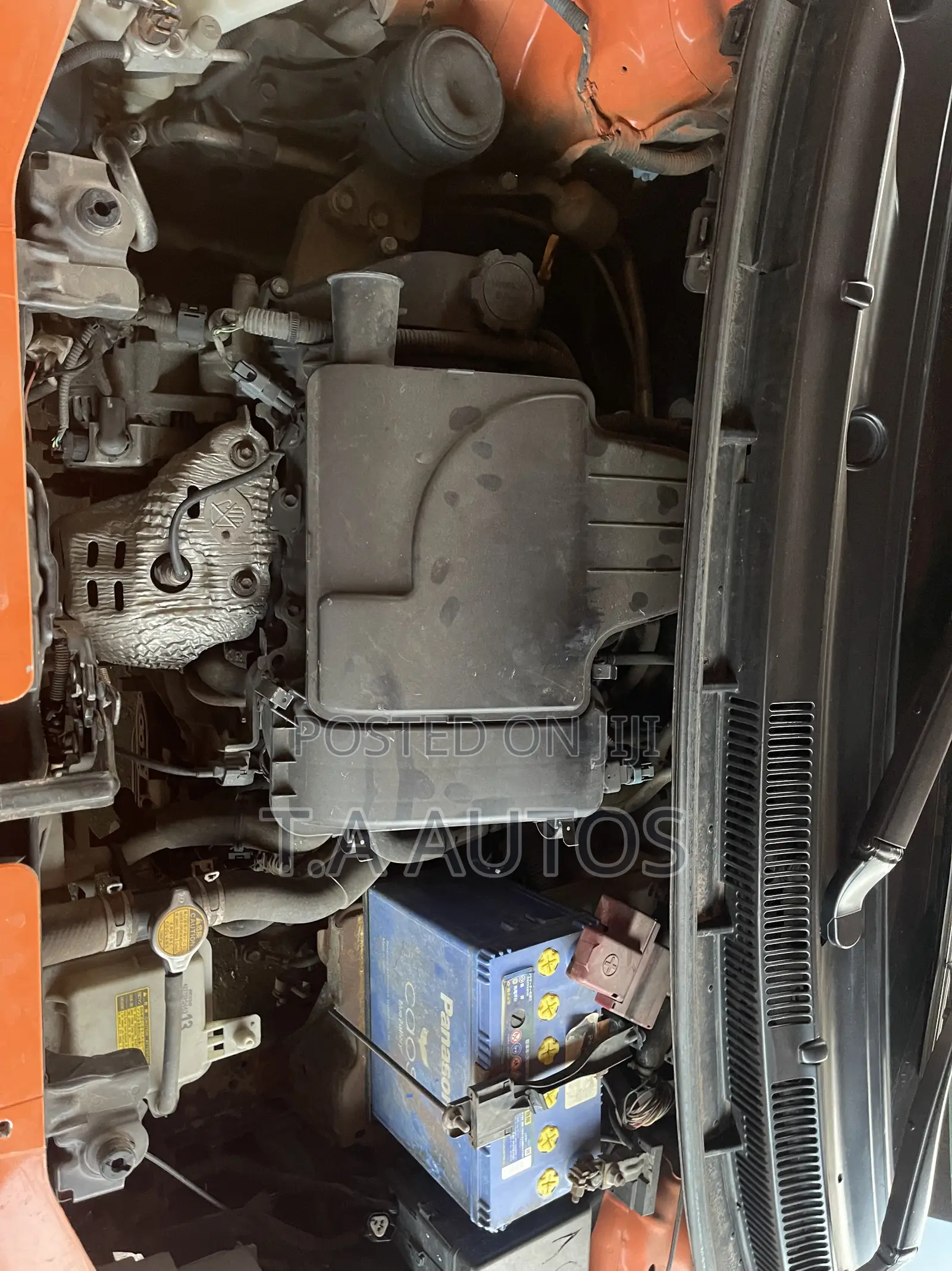 Toyota Belta 2012 Orange