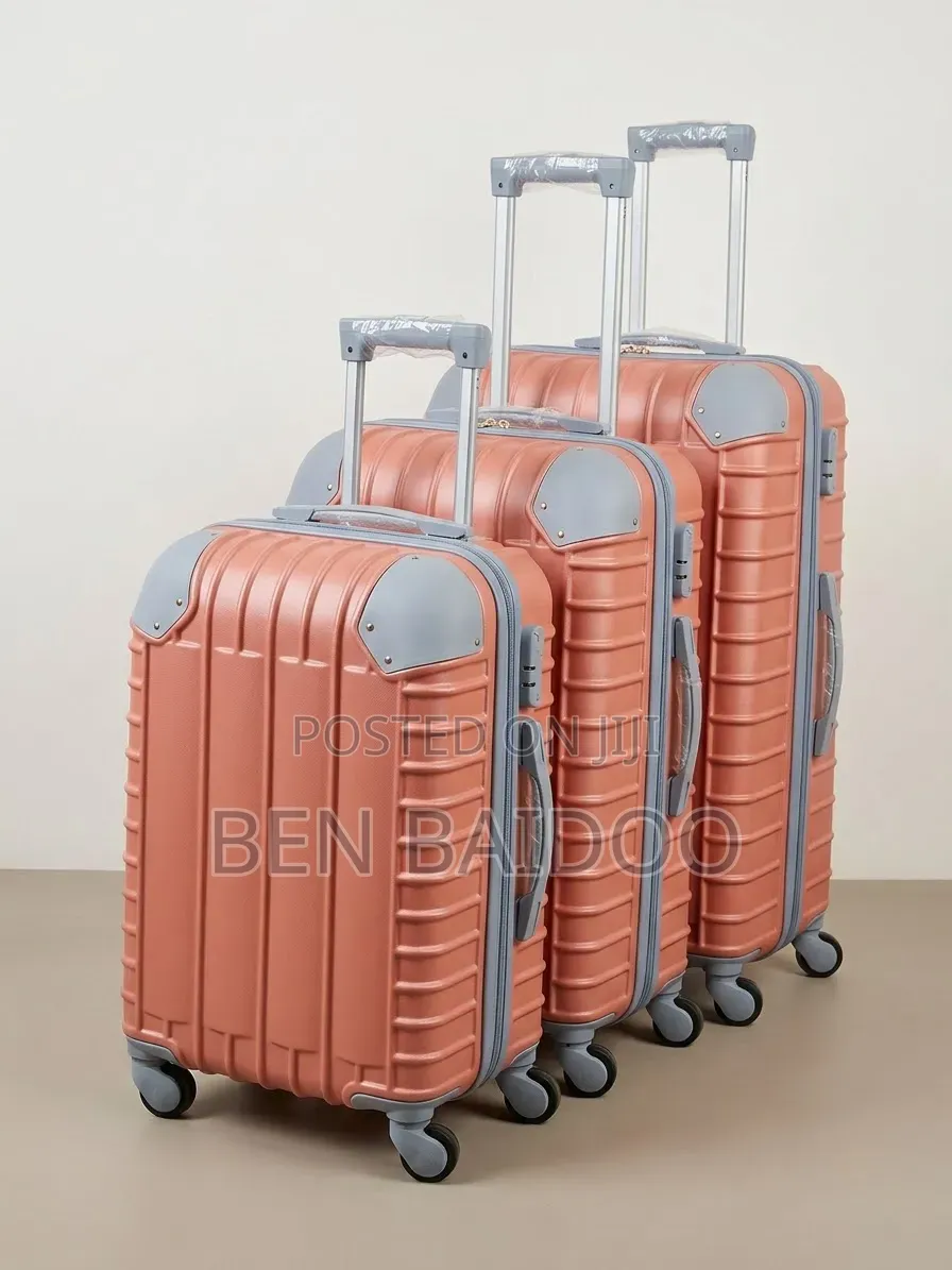Plastic Luggage 3in1 Set(Durable Suitcases)