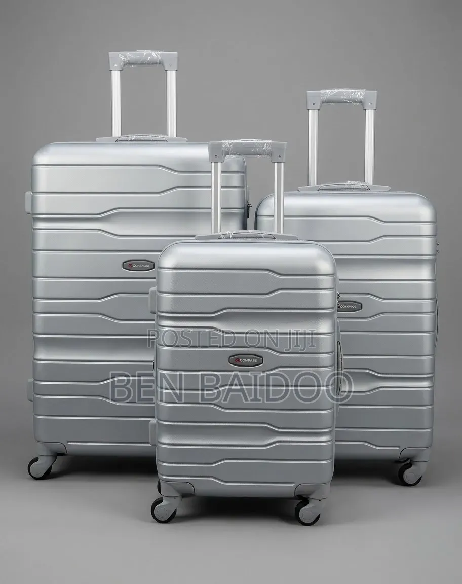 Plastic Luggage 3in1 Set(Durable Suitcases)