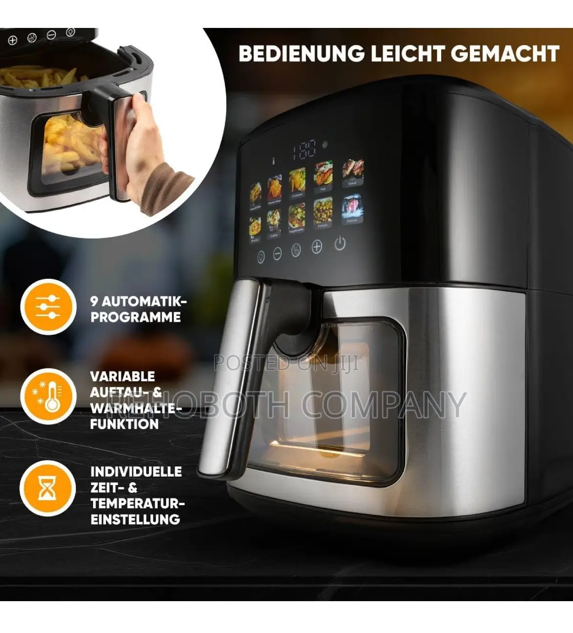 ProfiCook Hot Air Fryer 6.5 L