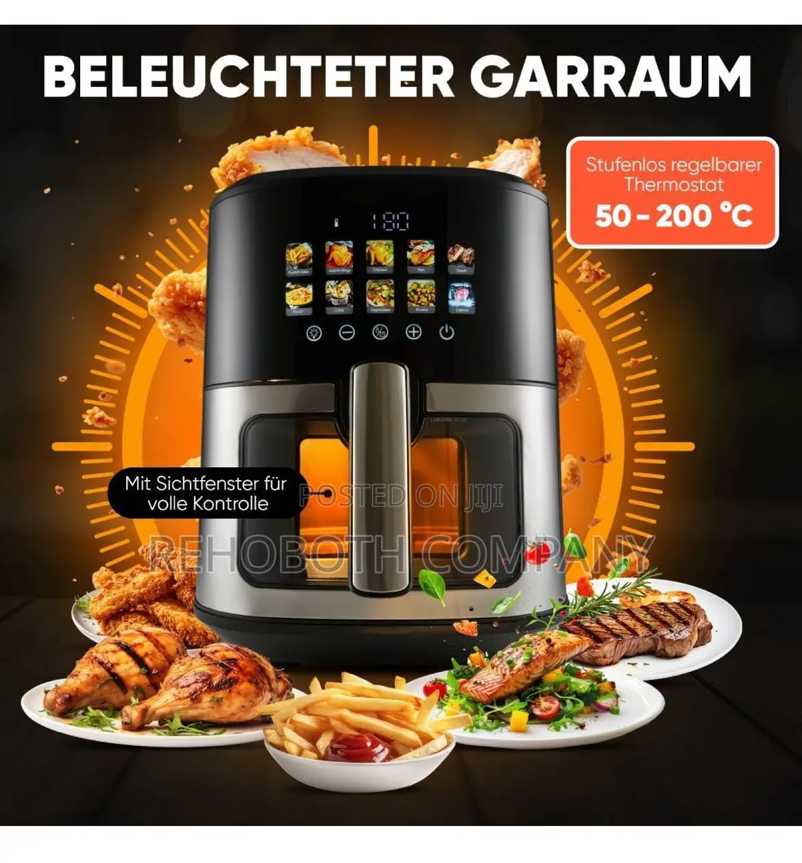 ProfiCook Hot Air Fryer 6.5 L