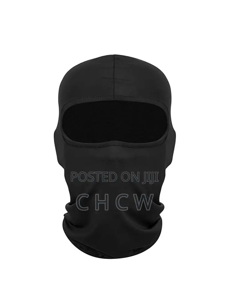 Premium Black Balaclava Breathable Face Ski Mask for Men & Women