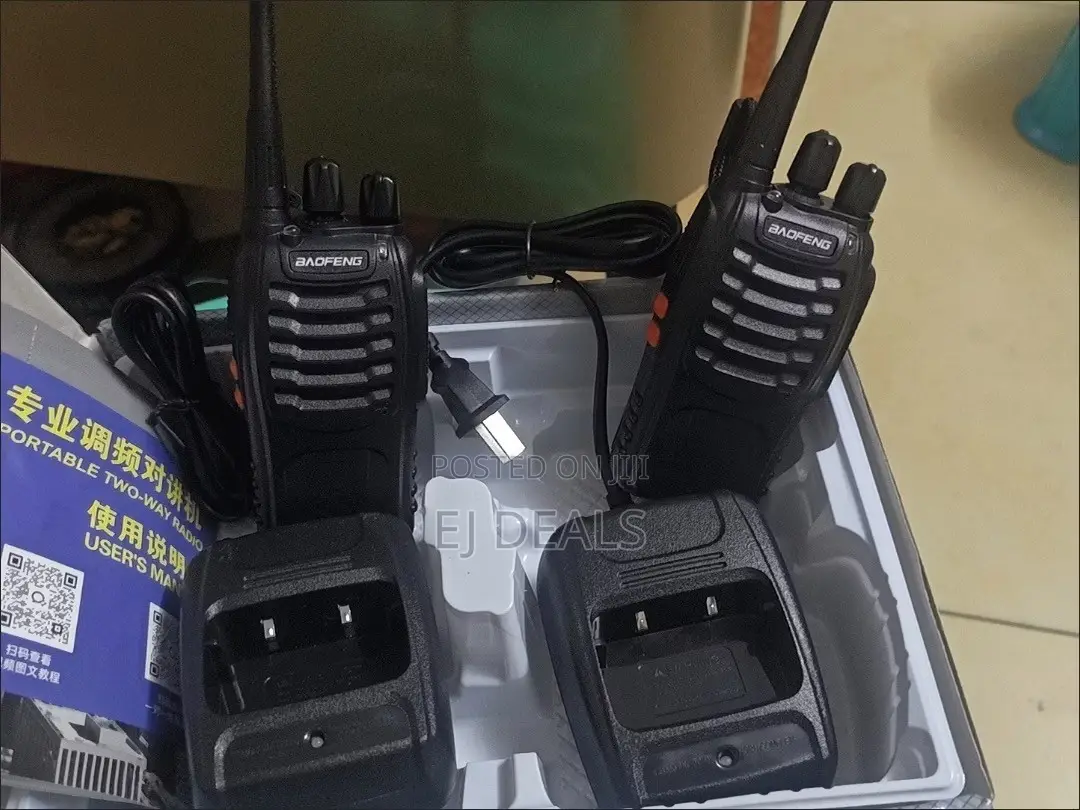High Value Walkie Talkie 2 Piece Long Range Communication