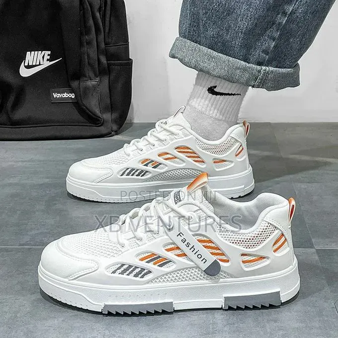 Outdoor Versatile Breathable White Casual
Men's Sneaker