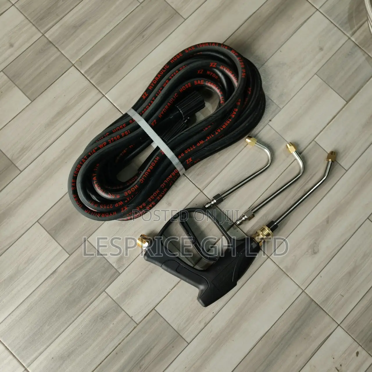 Classy High Grade 10mm Pressure Hose With Gun and Nozzle