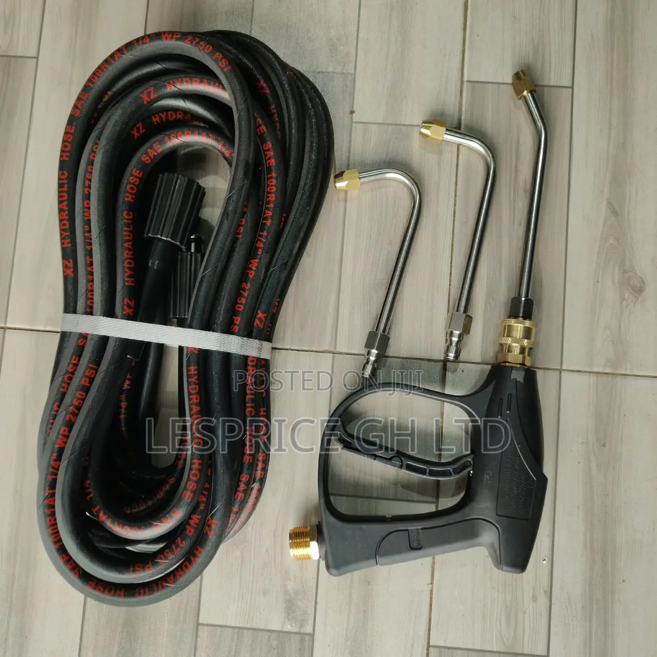 Super Nice and Portable 10mm Pressure Hose With Gun and Nozzle