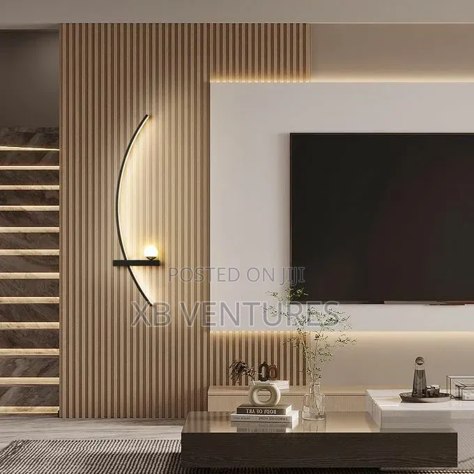 Living Room Grille Wall Lamp, LED Acrylic Wall Lamp, Indoor