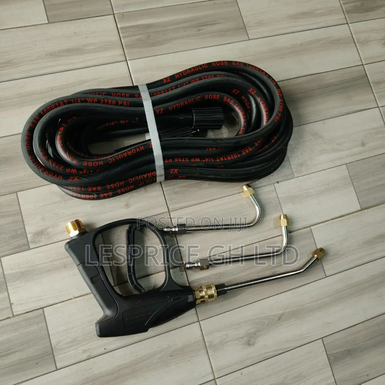 Monster Performance 10mm Pressure Washer Hose With Gun and Nozzle