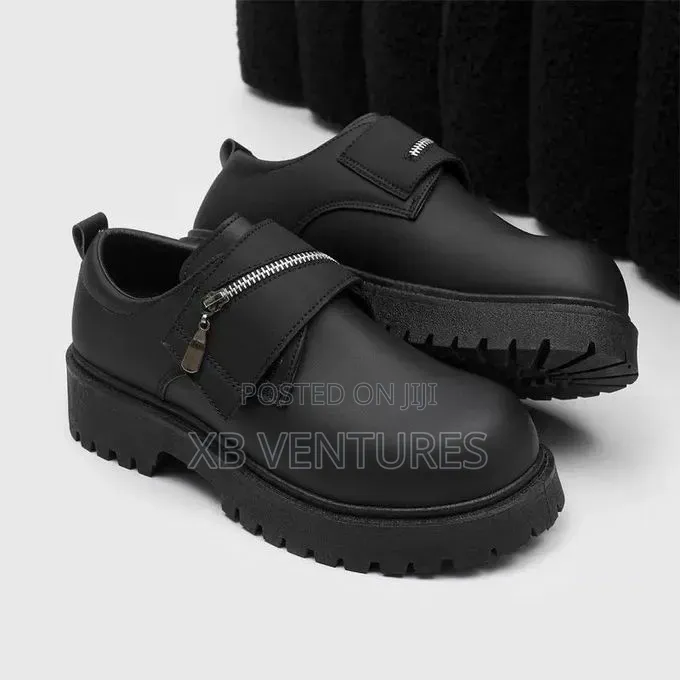 Italian Hip-Hop Shoes Black