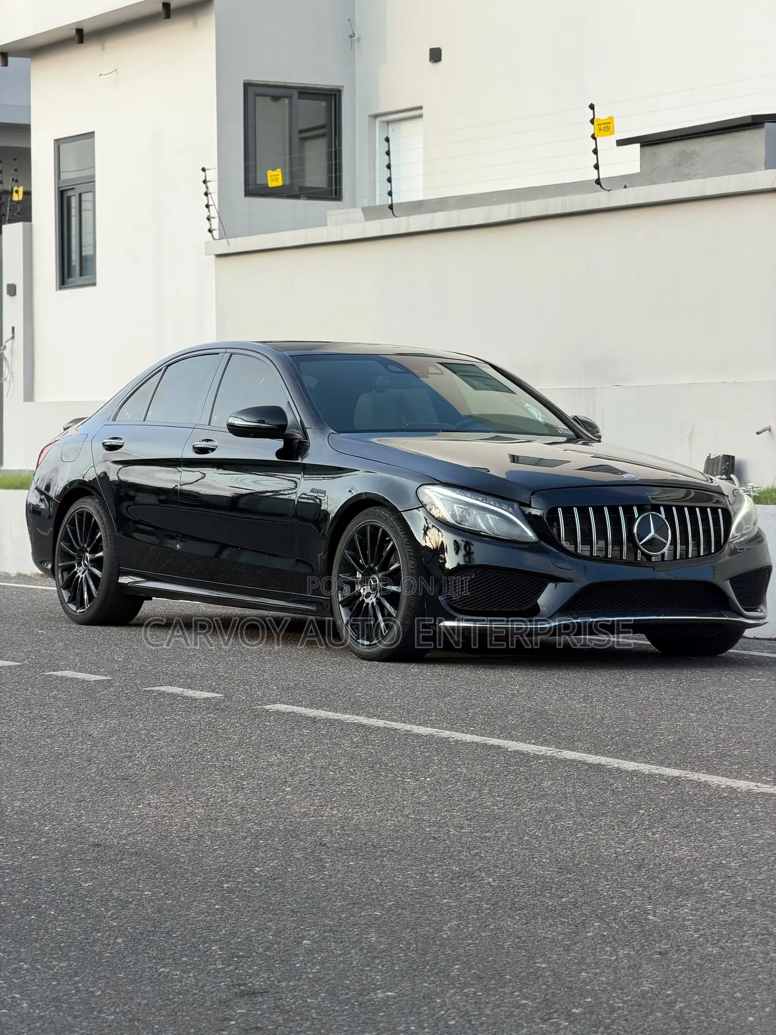 Mercedes-Benz C43 4Matic Sedan AWD (3.0L V6 9AM) 2018 Black