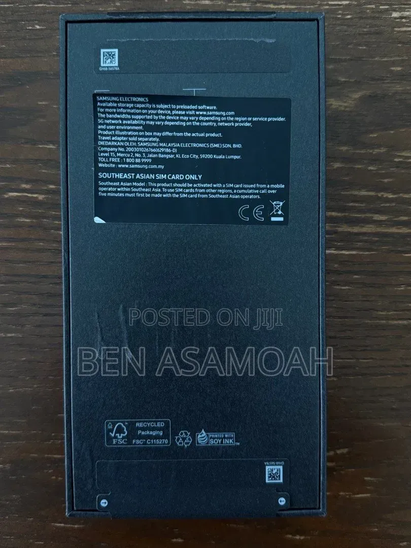 New Samsung Galaxy S25 Ultra 1 TB Black