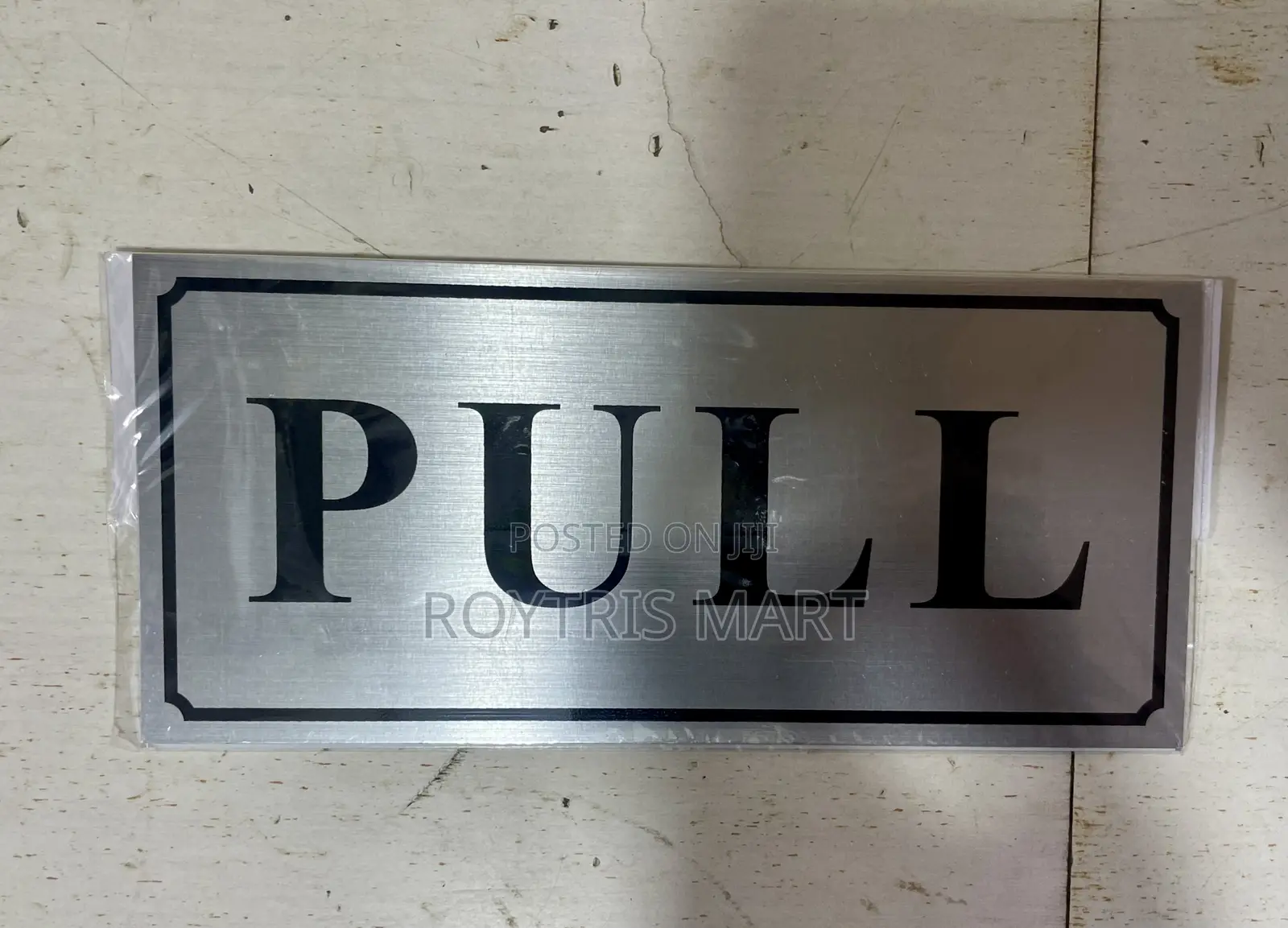 Pull and Push Door Signage