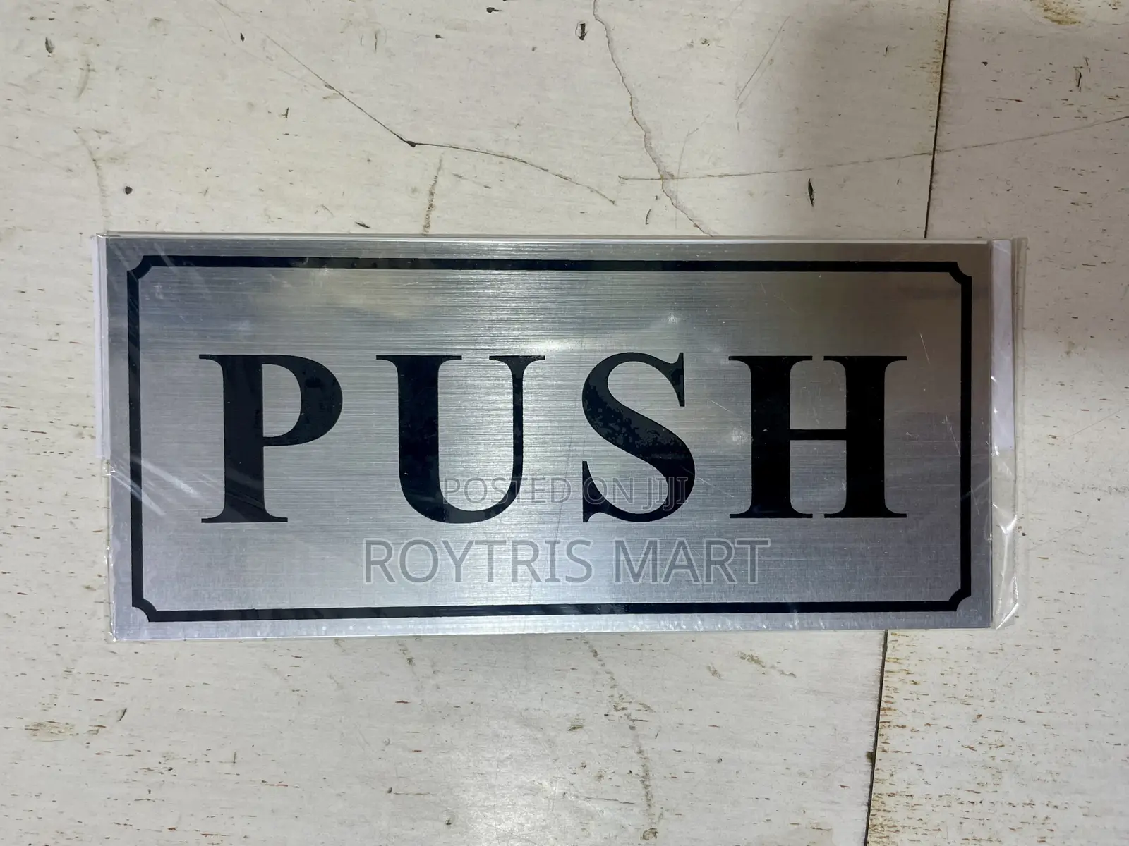 Pull and Push Door Signage