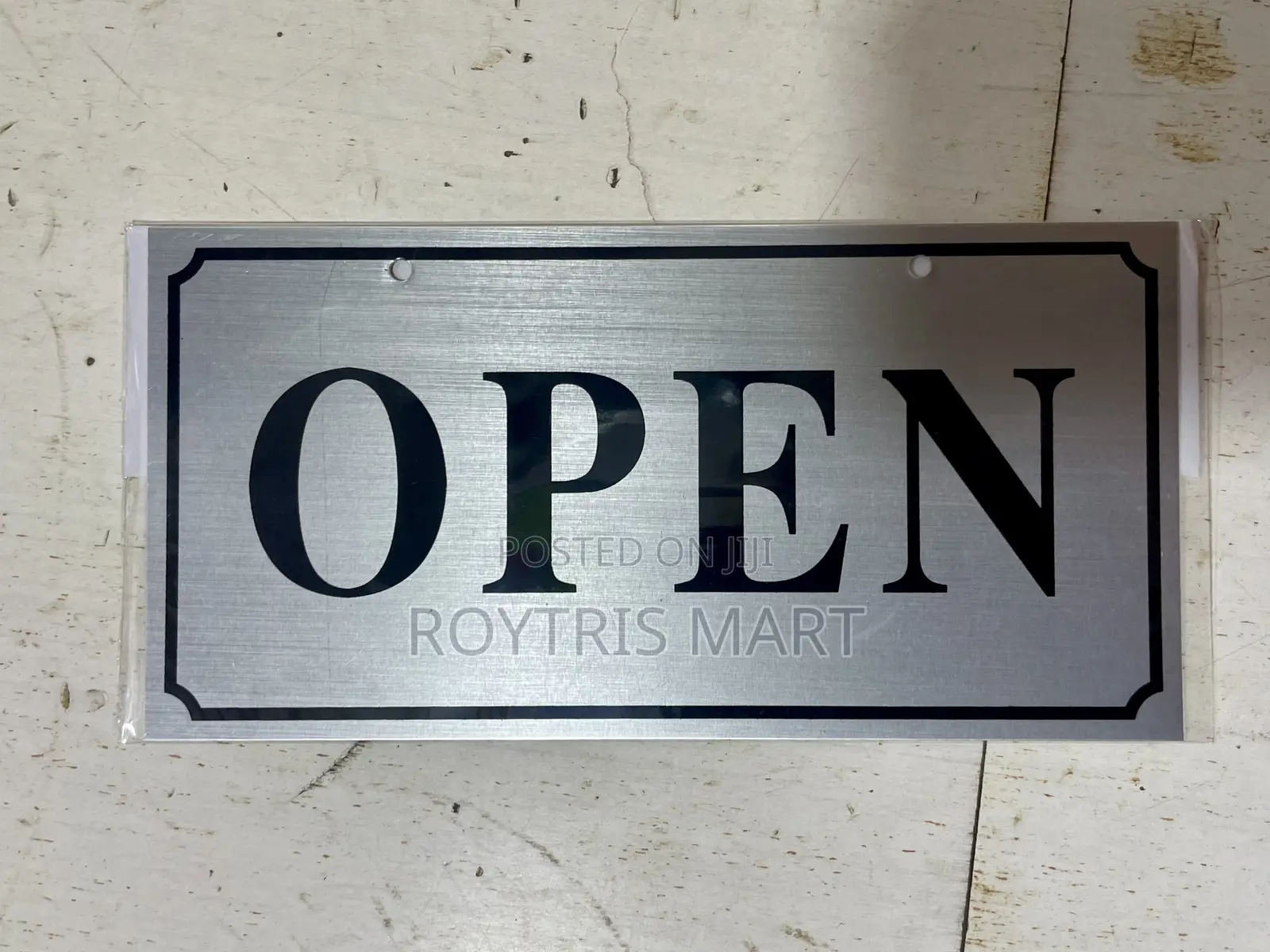 Open and Close Door Signage