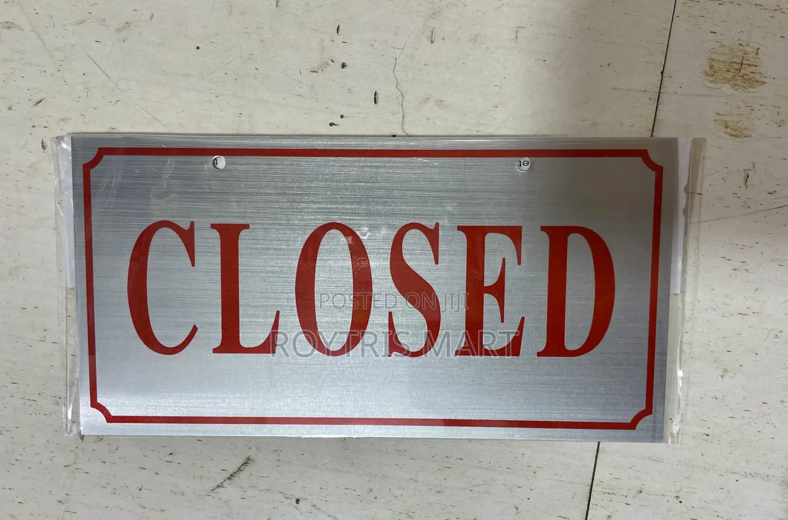 Open and Close Door Signage