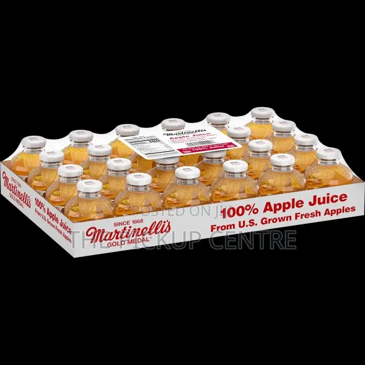 Martinelli's Apple Juice Premium 100% Pure Juice  - Pack of 24