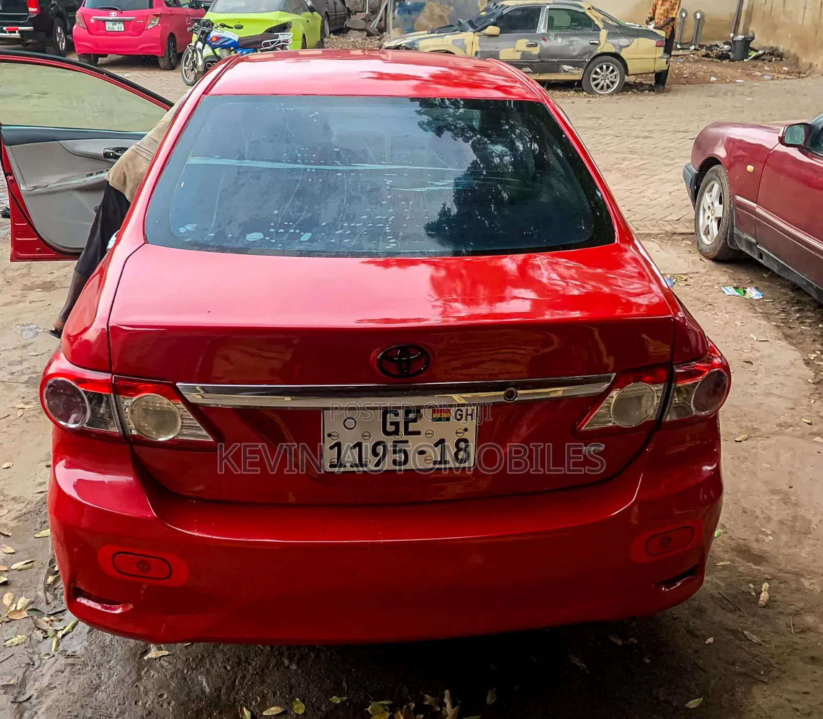 Toyota Corolla 2012 Red